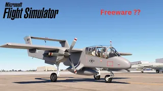 Is this Best freeware ? Tried to fly Azurpoly OV-10 Bronco #msfs