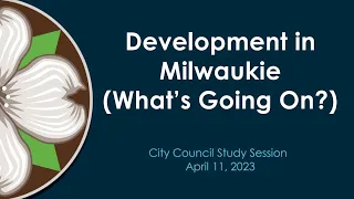 City Council Study Session 4/11/2023