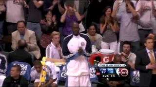 JR Smith two handed windmill vs Jazz 2009 season