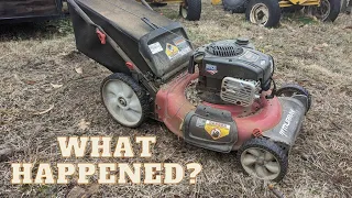 Instant Compression Loss on a Murray Briggs & Stratton Push Mower | Tear Down