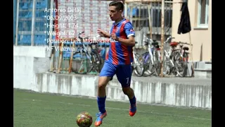 Antonio Delaj *Highlights *KF Vllaznia