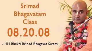 Srimad Bhagavatam Class 08 20.08 by Bhakti Brihad Bhagavat Swami at ISKCON Juhu On 15th Apr 2018