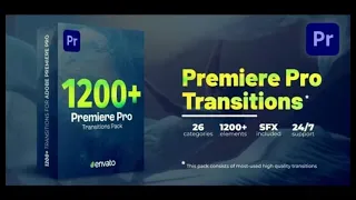 1200+ Premiere Pro Transitions | Easy to Use | Fast Render Easy Apply