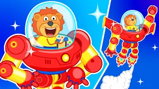 Lwiątko | Robot - superbohater | Kreskówka dla dzieci | Bajki Po Polsku