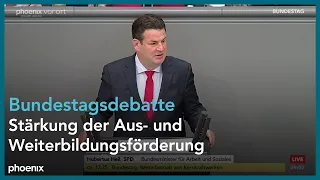 Bundestagsdebatte zur Stärkung der Aus- und Weiterbildungsförderung am 28.04.23