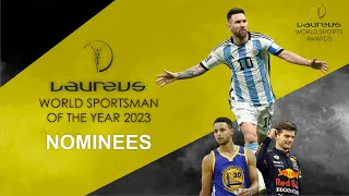 MESSI For THE OSCAR OF SPORT - LAUREUS WORLD SPORTSMAN OF THE YEAR 2023 - COMPLETE NOMINEES