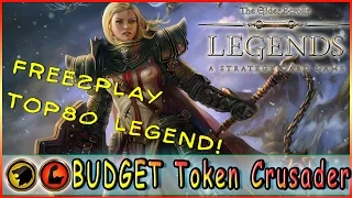 TES LEGENDS | BUDGET Aggro Token Crusader Willpower Strength Deck | Constructed | The Elder Scrolls