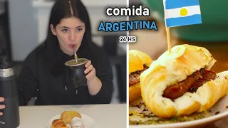 UN DIA COMIENDO COMIDA TIPICA ARGENTINA