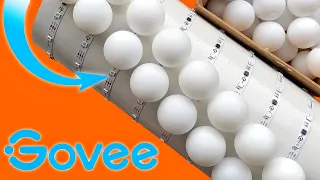 INCREDIBLE GOVEE ping pong RGBIC LED light 😍👀DIY