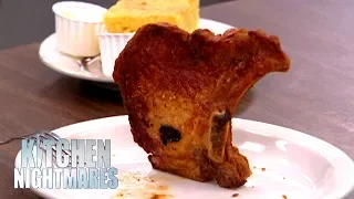 Gordon Ramsay's Pork Chop Looks Like A Map Of The USA | Kitchen Nightmares