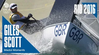 Giles Scott Finn Sailing Gold | Rio 2016 Medal Moments