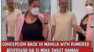 KC CONCEPCION BACK IN MANILA AFTER NEW YORK PREMIER KASAMA AMG KANYANG RUMORED BOYFRIEND NA SI MIKE