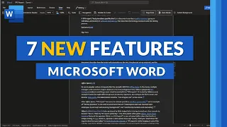 Top 7 NEW Features in Microsoft Word