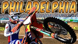 Back Practicing the 450 on Philadelphia! | MX Simulator | Supercross Progression