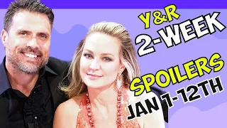 Young and the Restless 2-Week Spoilers January 1 - 12: Nick Comforts Sharon! #yr