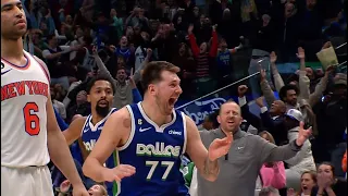 LUKA ISN'T HUMAN! Dallas Mavericks vs New York Knicks Final Minutes ! 2022-23 NBA Season