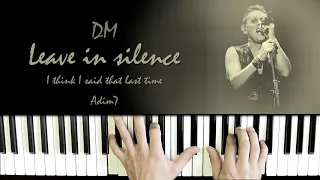 Depeche Mode Leave In Silence Easy Piano Cover