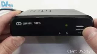 Oriel 305 - обзор DVB-T2 ресивера