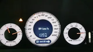 CLK 500(550)0-150km/h,no traction