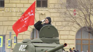 В Волгограде состоялся военный парад в честь 80-летия победы в Сталинградской битве