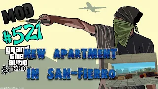 Обзор Модов GTA San Andreas - Новые апартаменты в Сан-Фиеро [#521]