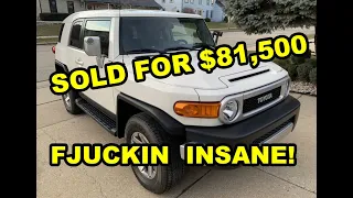 🤑 More High Priced USED FJ Cruisers Leave me Speechless! 😶 🤦🏻‍♂️  Is this a Bubble?