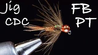 Jig CDC Flashback Pheasant Tail Fly Tying Instructions by Charlie Craven