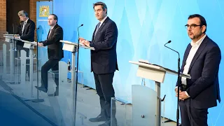 Pressekonferenz zur Corona-Pandemie (11. Februar 2021) - Bayern