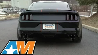 2015-2017 Mustang V6 Magnaflow Exhaust Sound Clip Competition Catback Review & Install