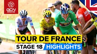 Vingegaard & Van Aert Bury Pogačar On Hautacam! | Tour De France 2022 Stage 18 Highlights