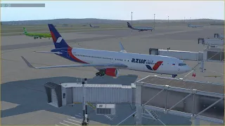 X-Plane 11 | ЕКАТЕРИНБУРГ USSS - МОСКВА UUEE | ИВЕНТ В ИВАО | BOEINF 767-300ER FF.