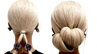 THE LIGHTEST BUN ON Thin HAIR.