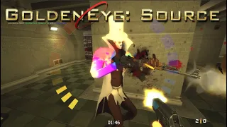 GoldenEye: Source Multiplayer Gameplay on Basement