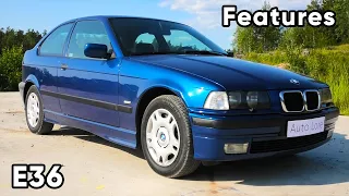 Interesting & Unusual Features of the BMW E36 3 Series Compact (1994-2000)