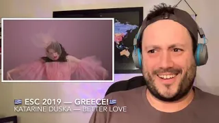 🇬🇷 ESC 2019 Reaction to GREECE!🇬🇷