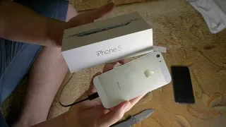 Apple iPhone 5 16GB прекрасно восстановленный айфон с али! Обзор на рефку! Aliexpress REFubrished