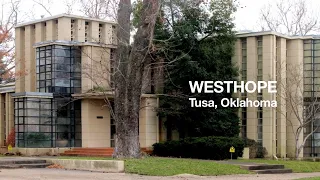 SEE FRANK LLOYD WRIGHT STUNNING HOUSE IN TULSA, OK - Westhope is among architects great achievements