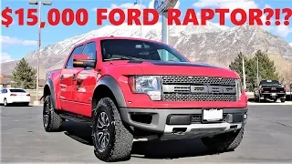 The 6.2L SVT Ford Raptor Is A CRAZY BARGAIN For Under $20,000!