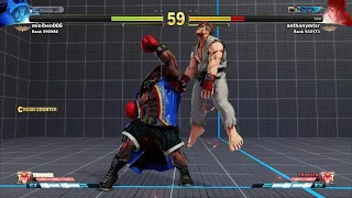 Ryu vs Balrog (STREET FIGHTER V)