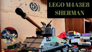 Lego M4A3E8 sherman