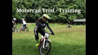Motorrad Trial - Training