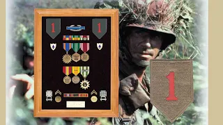 First Infantry Division,1st ID, " Big Red One", Vietnam Veterans' Insignia & Military Medals