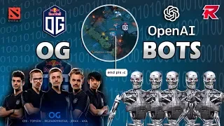 OG vs. OpenAI (Artificial Intelligence) - Best plays BO3