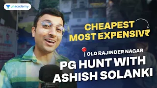 PG Hunt with @ashishsolanki_1: Cheapest to Most Expensive PGs for UPSC Aspirants in ORN