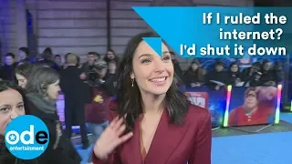 Gal Gadot: If I ruled the internet? I'd shut it down