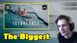 xQc Reacts to 75 000 h.p. The Biggest Nuclear Icebreaker
