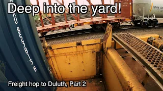 Freight Hop to Duluth Part 2 || Radio Give Away || Loading the Mesabi Miner Ore Boat