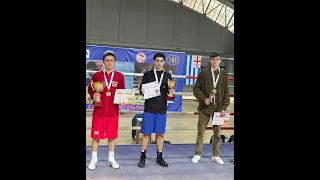 27-02-2022(54kg)RED David Japaridze VS BLUE Amiran Abramishvili.Georgian Youth Boxing Champion.final