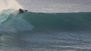 This Local Has The Best Style In Big Waves...