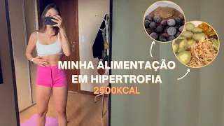 O QUE EU COMO EM UM DIA NA MINHA DIETA PARA GANHO DE MASSA MUSCULAR COM 2500 KCAL